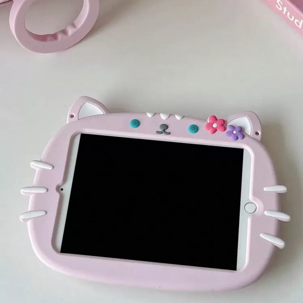 Pink Cat Tablet Case